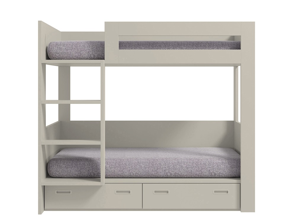 Litera Vitta Colors con dos cajones de Tegar Mobel - 13