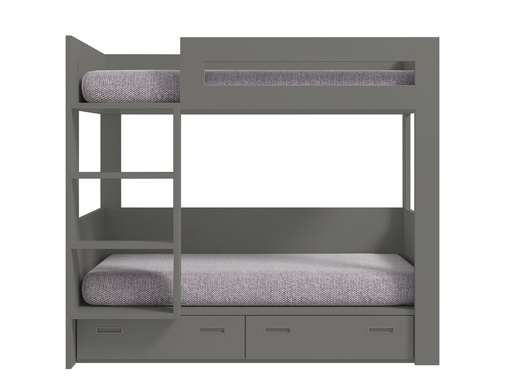 Litera Vitta Colors con dos cajones de Tegar Mobel - 14