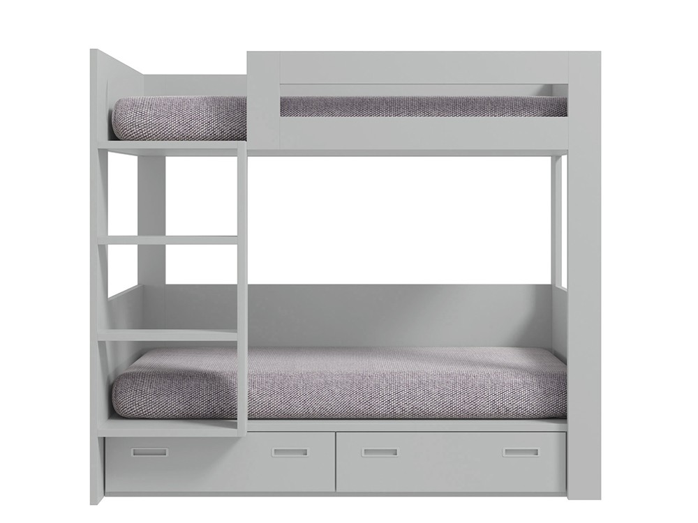 Litera Vitta Colors con dos cajones de Tegar Mobel - 16