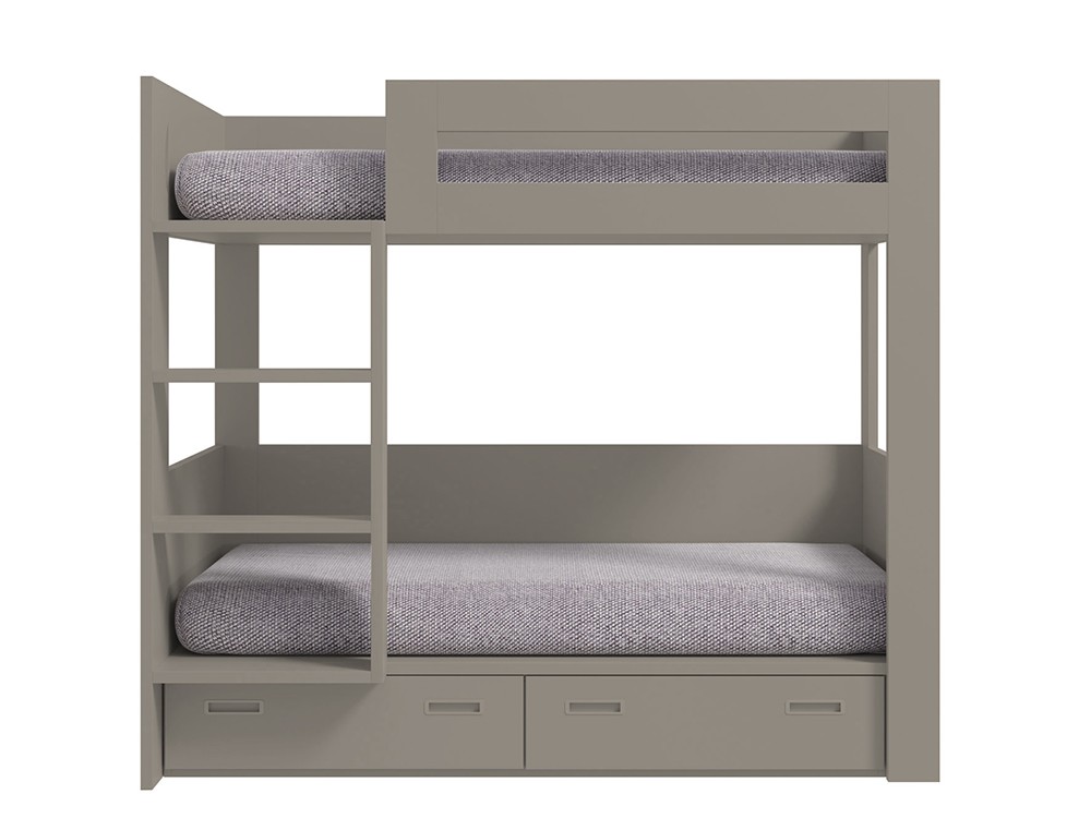 Litera Vitta Colors con dos cajones de Tegar Mobel - 18