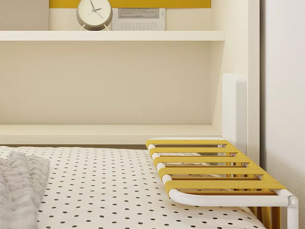 Dormitorio con cama abatible horizontal de 90cm Flow de jotajotape - 7