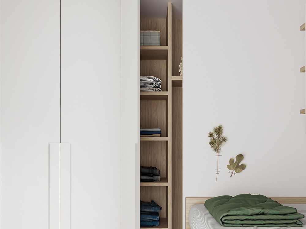 Armario vestidor rincón Flow 36 de Jotajotape - 1