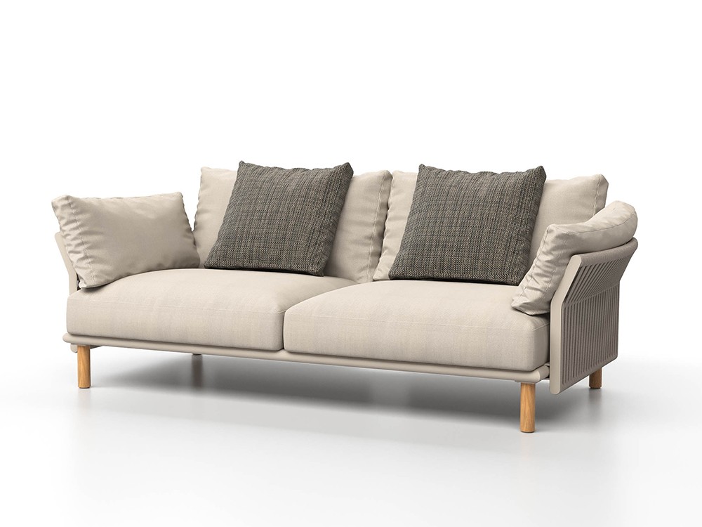 Sofá para salón exterior de dos o tres plazas Tempo de SKLD - 2