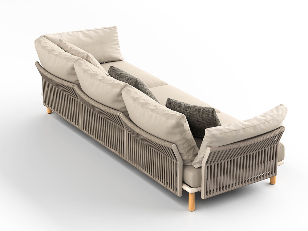 Sofá para salón exterior de dos o tres plazas Tempo de SKLD - 4