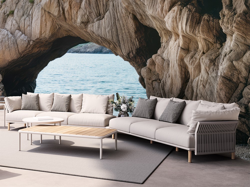 Sofá rinconera 45º Tempo de SKLD - 1