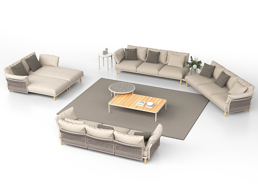 Sofá rinconera 45º Tempo de SKLD - 5