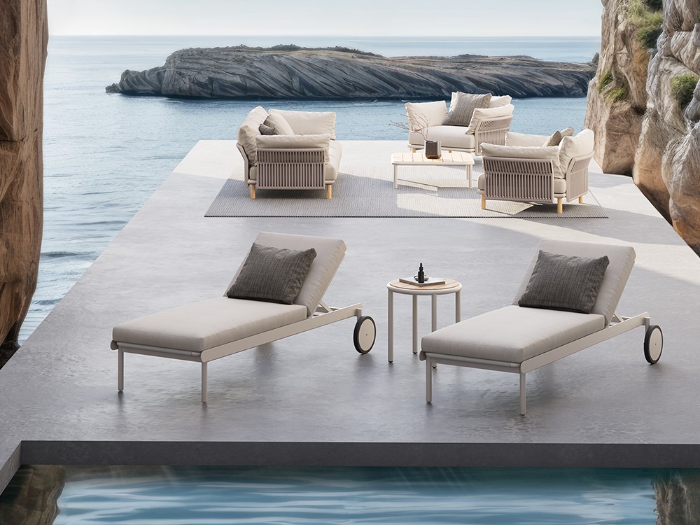 Tumbona reclinable Tempo de SKLD - 1