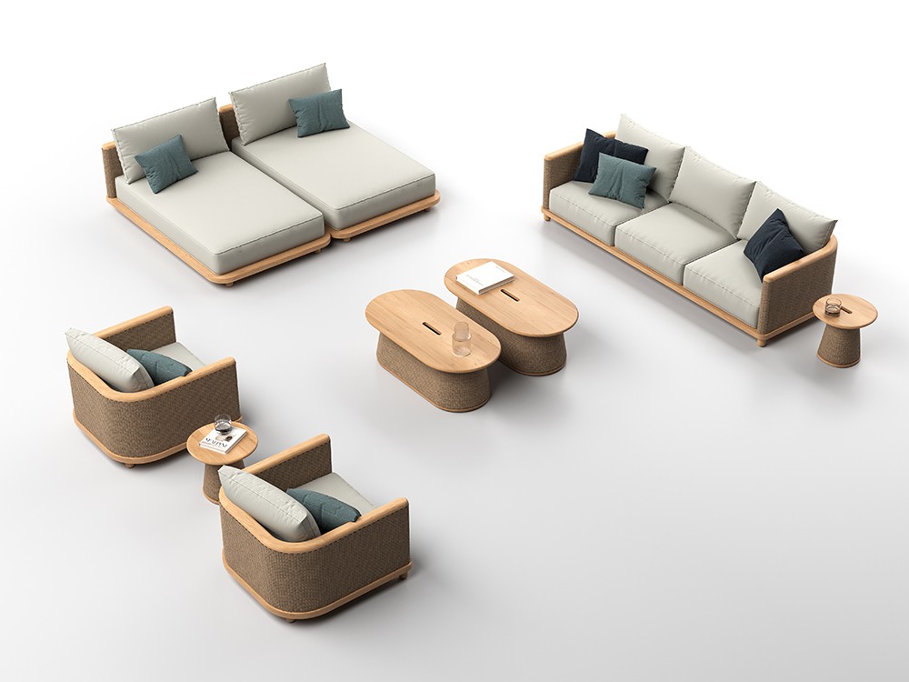 Mesa de centro para salón exterior Umbra de SKLD - 4