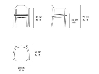 Silla de comedor Umbra de SKLD - 4