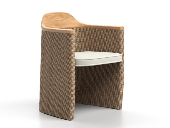Sillón de comedor exterior Umbra de SKLD - 2
