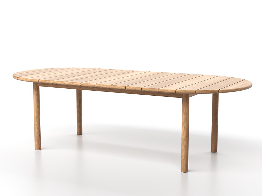 Mesa ovalada de comedor Umbra de SKLD - 1