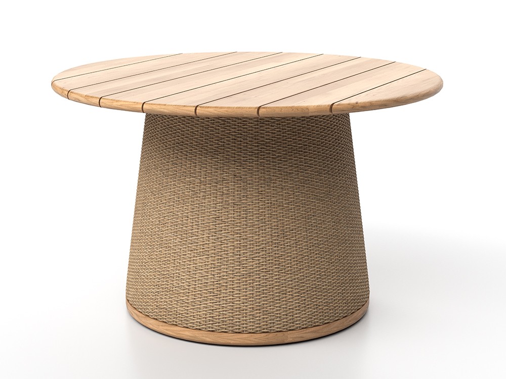 Mesa redonda de comedor exterior Umbra de SKLD - 1