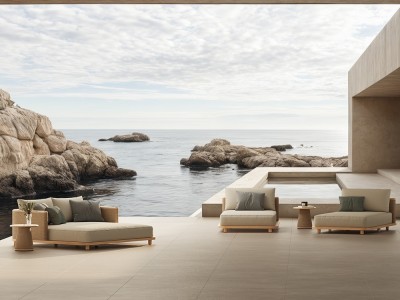 Daybed de madera de teca y fibra Umbra de SKLD - 5