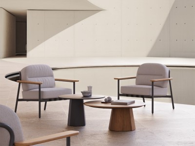Sillón de comedor exterior Lacus de SKLD - 6