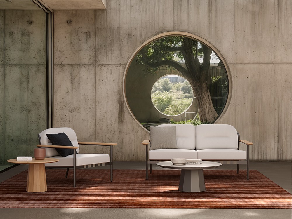 Sofá para terraza o jardín Lacus de SKLD - 7