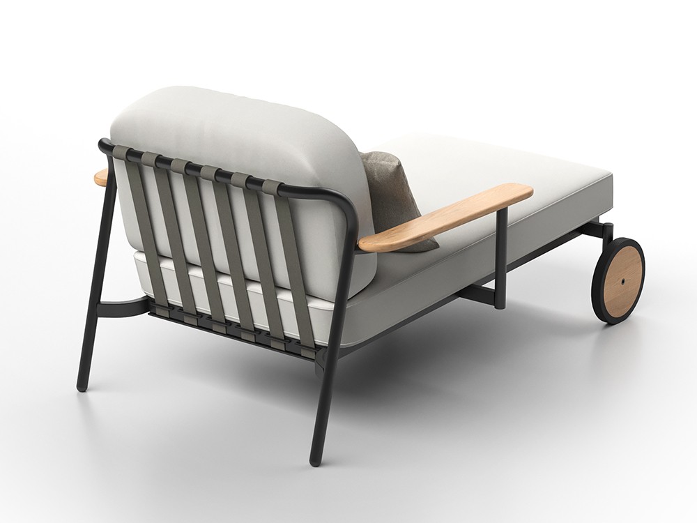 Tumbona con ruedas Lacus de SKLD - 3