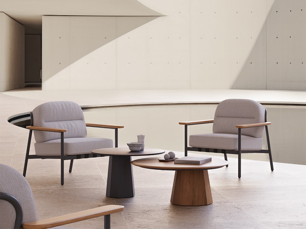 Mesa auxiliar para salón exterior Lacus Dekton de SKLD - 4