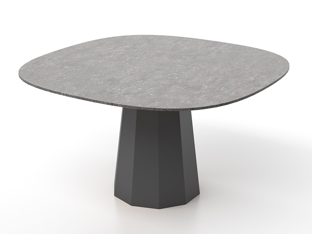 Mesa cuadrada para comedor exterior Lacus Dekton de SKLD - 2