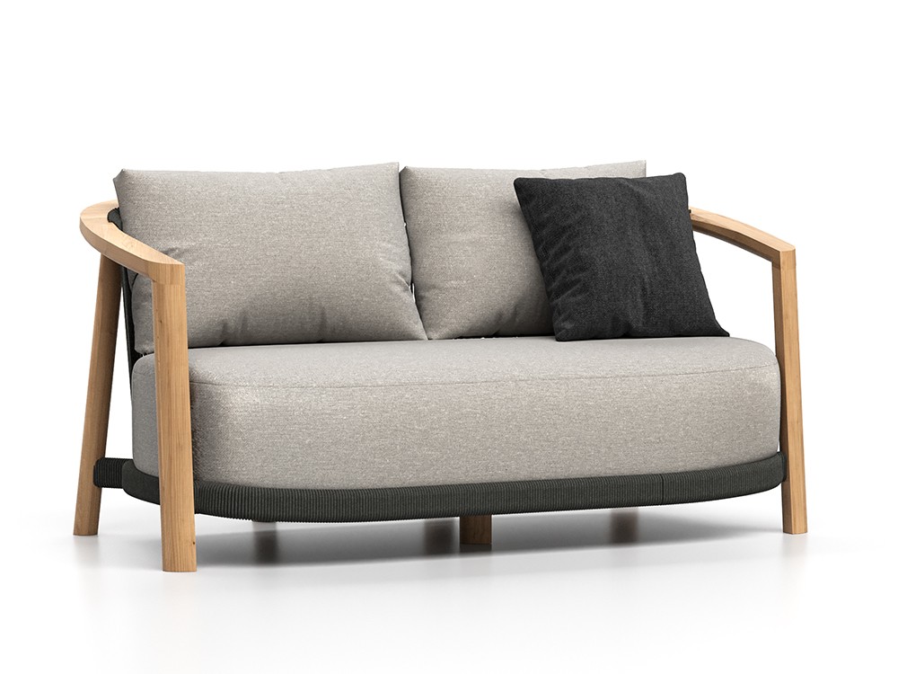 Sofá de dos o tres plazas para salón exterior Lenis de SKLD muebles de jardín - 2