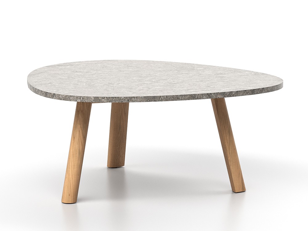 Mesa de centro para salón exterior Lenis Dekton de SKLD muebles de jardín premium - 2