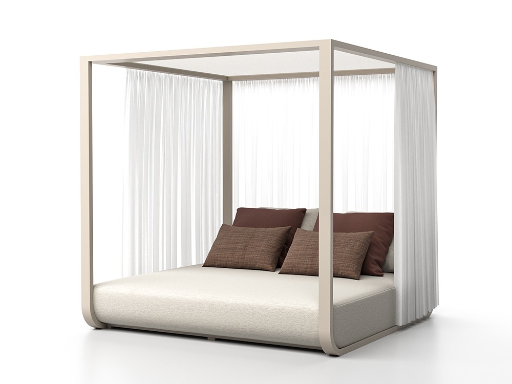 Cama Balinesa de aluminio para jardín  Ventus de SKLD muebles de exterior premium - 2