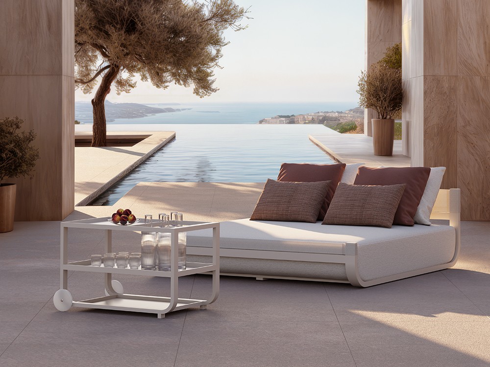 Daybed para jardín Ventus de SKLD muebles de exterior premium - 4