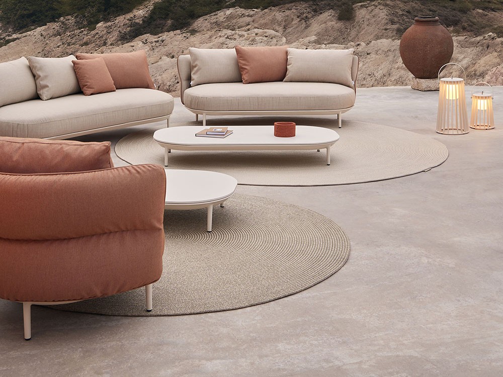 Sofá sin brazos para salón exterior Amba Essences de Point - 5