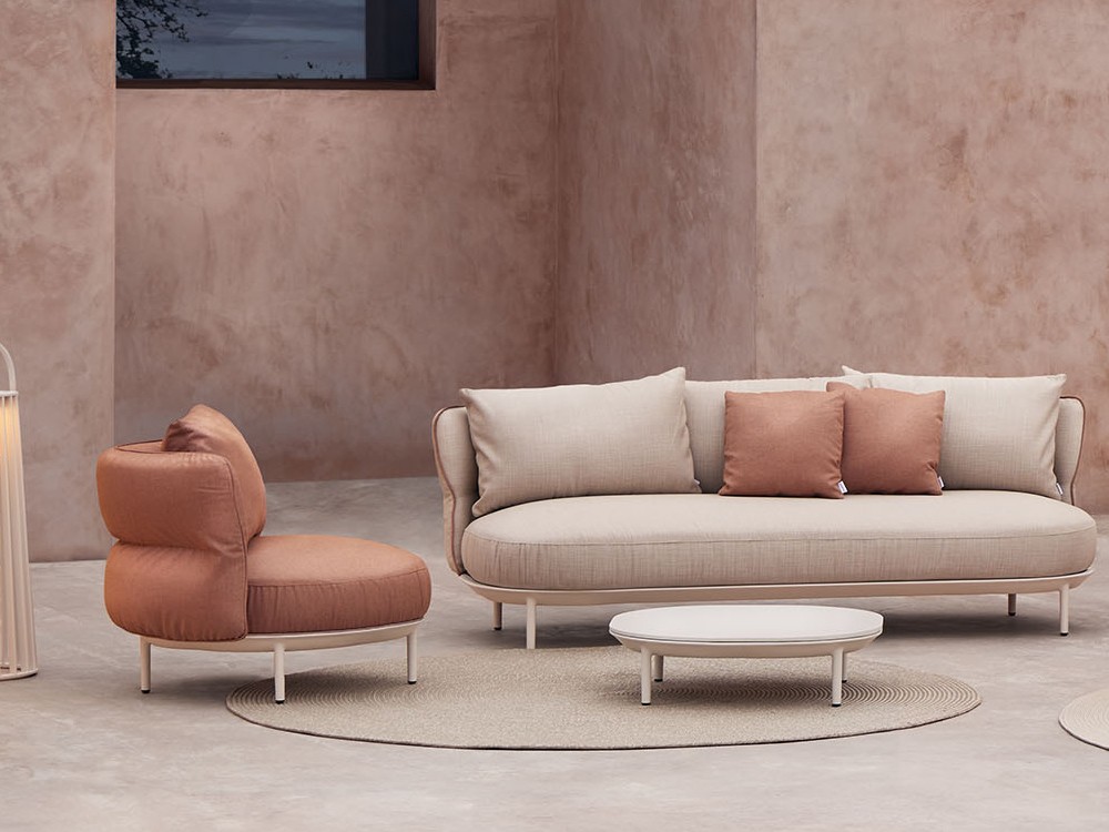 Sofá sin brazos para salón exterior Amba Essences de Point - 1