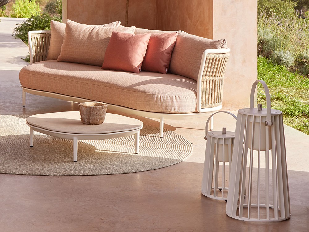 Sofá para salón exterior Amba Woven de Point muebles de jardín premium - 2