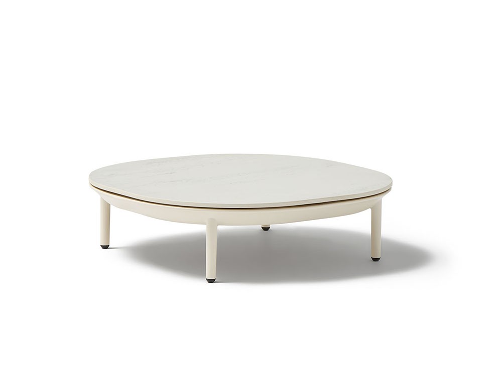 Mesa de centro cuadrada o rectangular para salón exterior Amba de Point muebles de jardín premium - 2