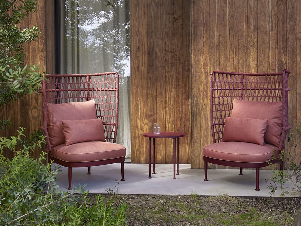 Sillón para jardín Curio Respaldo Alto de Point muebles de exterior premium - 9