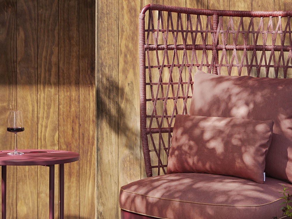 Sillón para jardín Curio Respaldo Alto de Point muebles de exterior premium -10