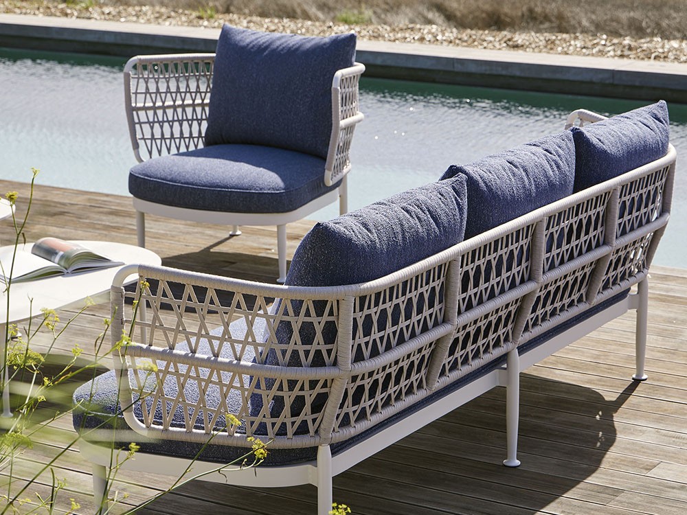 Sofá para salón exterior Curio de Point muebles de jardín premium - 14