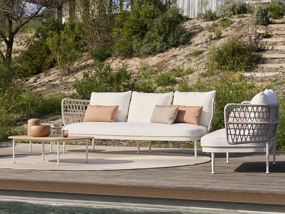 Mesa de centro para salón exterior Curio de Point muebles de jardín premium - 3