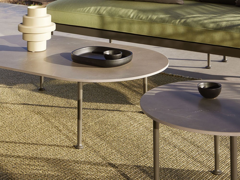 Mesa de centro para salón exterior Curio de Point muebles de jardín premium - 7