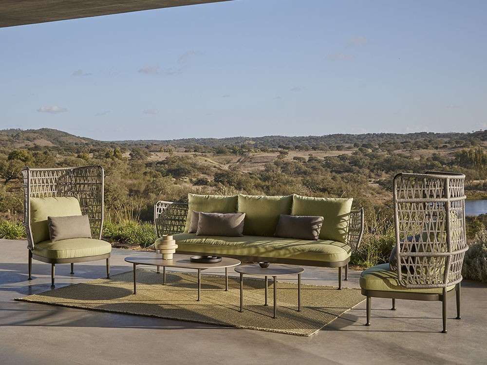 Mesa auxiliar para jardín Curio de Point muebles de exterior premium - 13