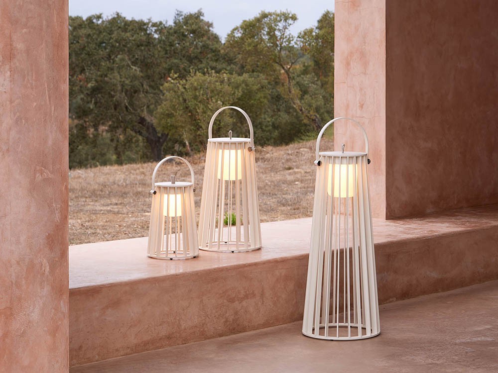 Lámpara de suelo Zuma S para jardín de Point muebles de exterior premium - 6