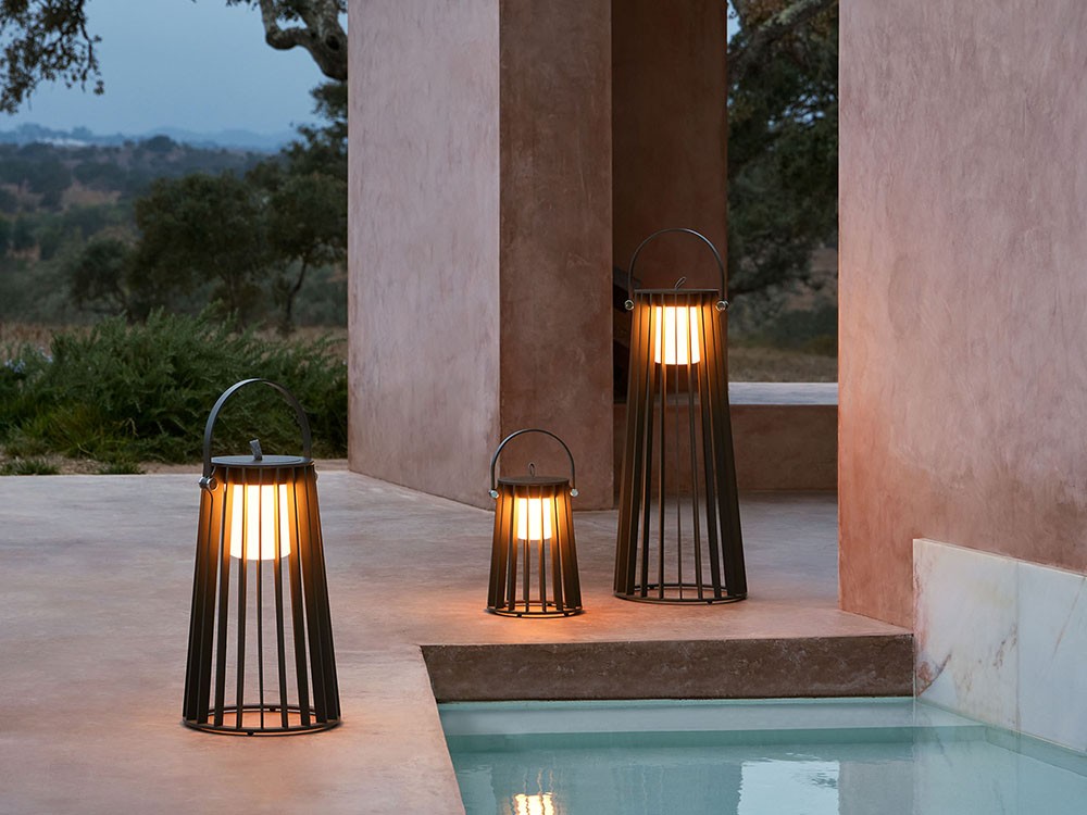 Lámpara de suelo Zuma M para jardín de Point muebles de exterior premium - 4