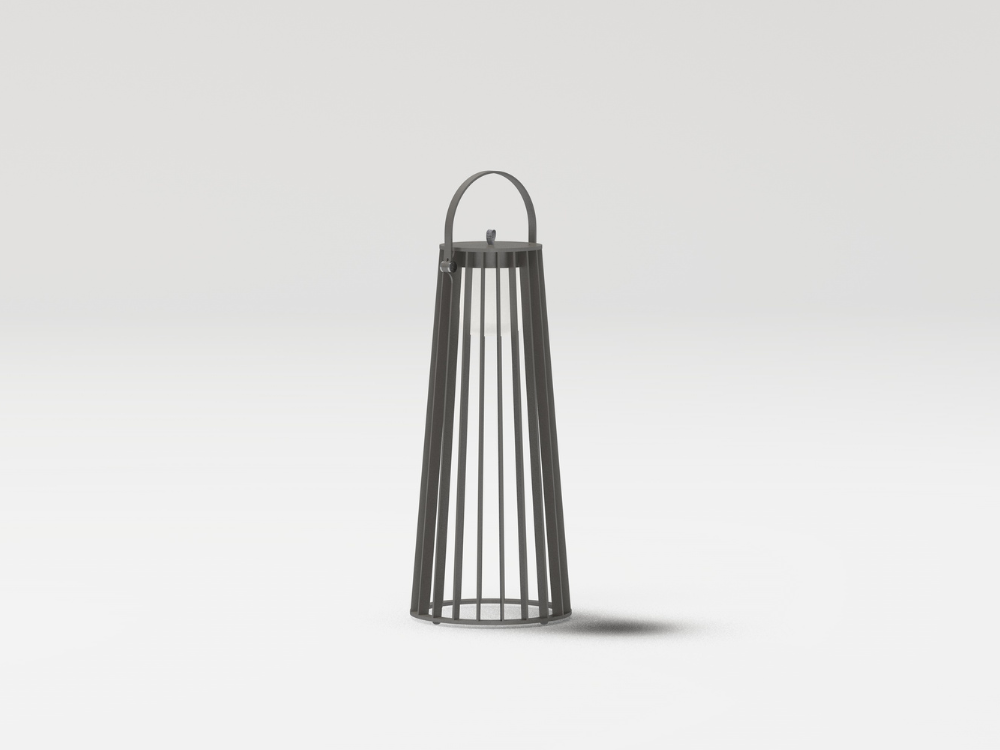 Lámpara de suelo Zuma L para jardín de Point muebles de exterior premium - 2