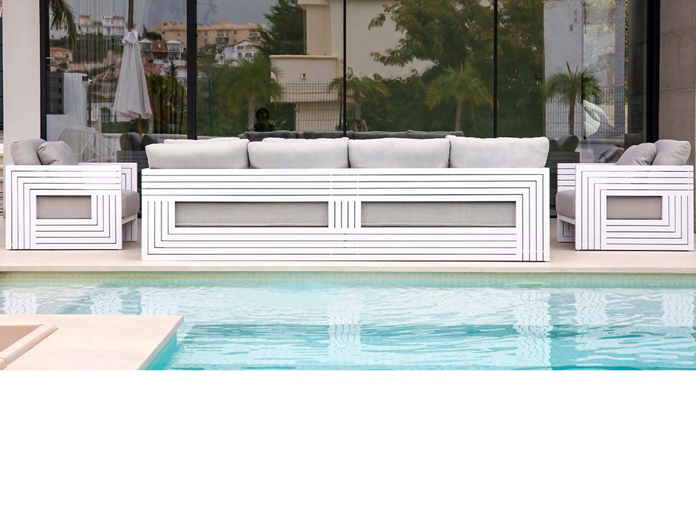 Conjunto de salón exterior Burundi de Majestic Garden - 3