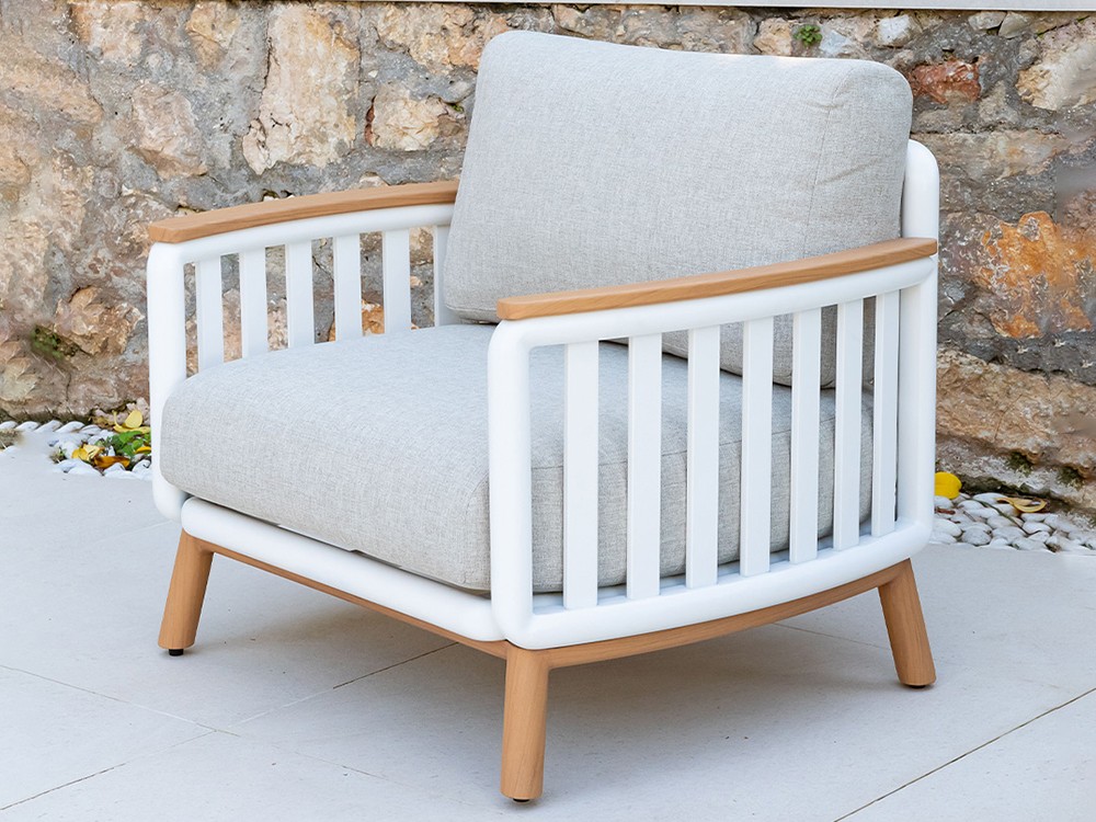 Conjunto de salón exterior de aluminio Riga Majestic Garden - 4