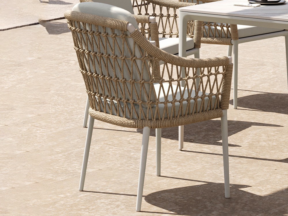 Silla de comedor exterior Florida de Majestic Garden - 1