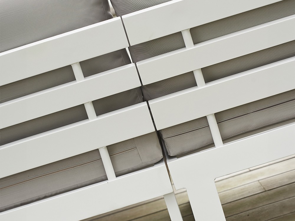 Conjunto de salón exterior de aluminio Ibiza de Majestic Garden - 3