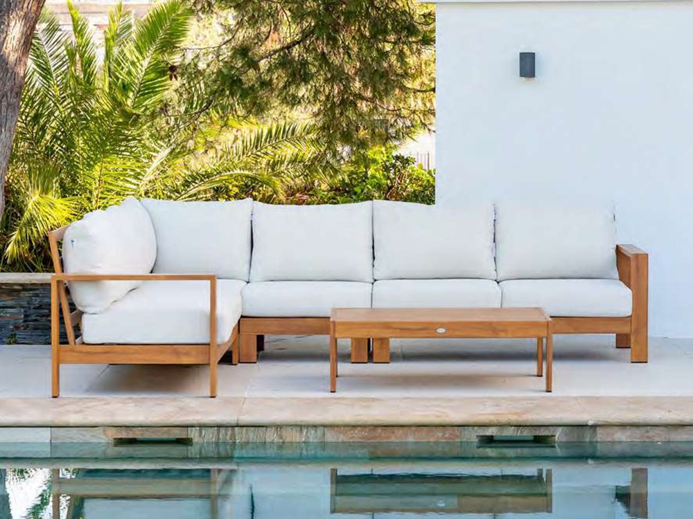 Conjunto de salón exterior de aluminio Nadia de Majestic Garden - 2