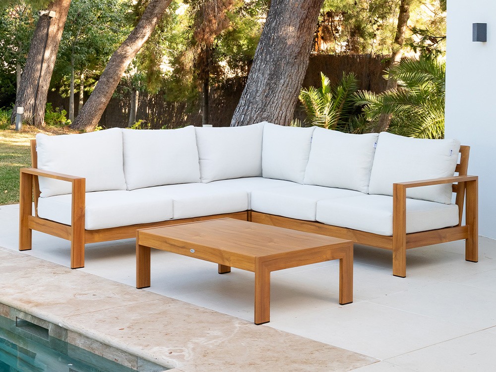 Conjunto de salón exterior de aluminio Nadia de Majestic Garden - 1