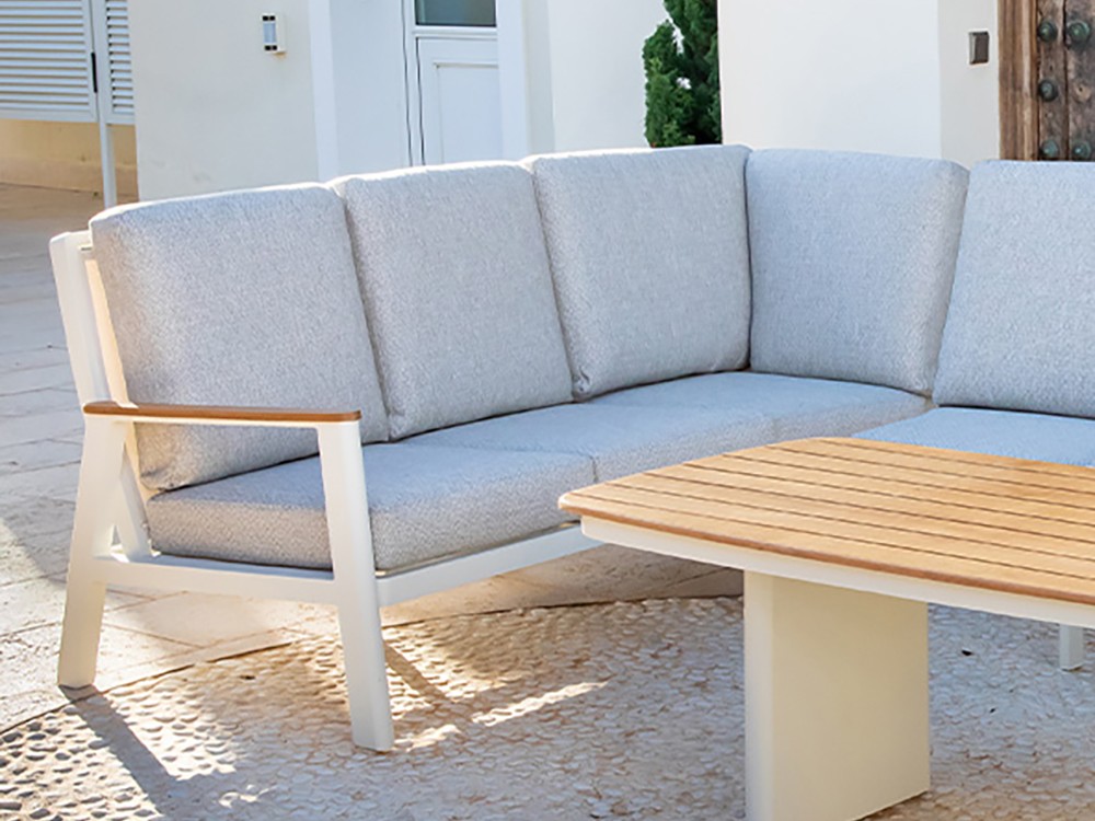 Conjunto de salón exterior de aluminio Suri de Majestic Garden - 2