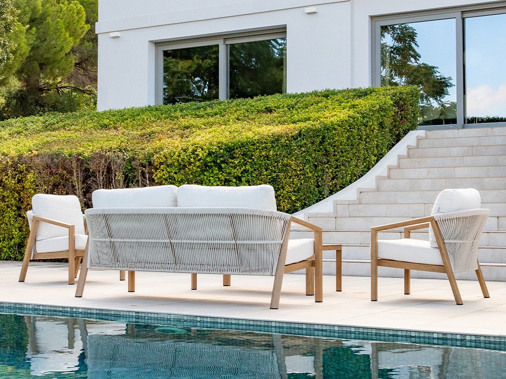 Conjunto de salón exterior Masai