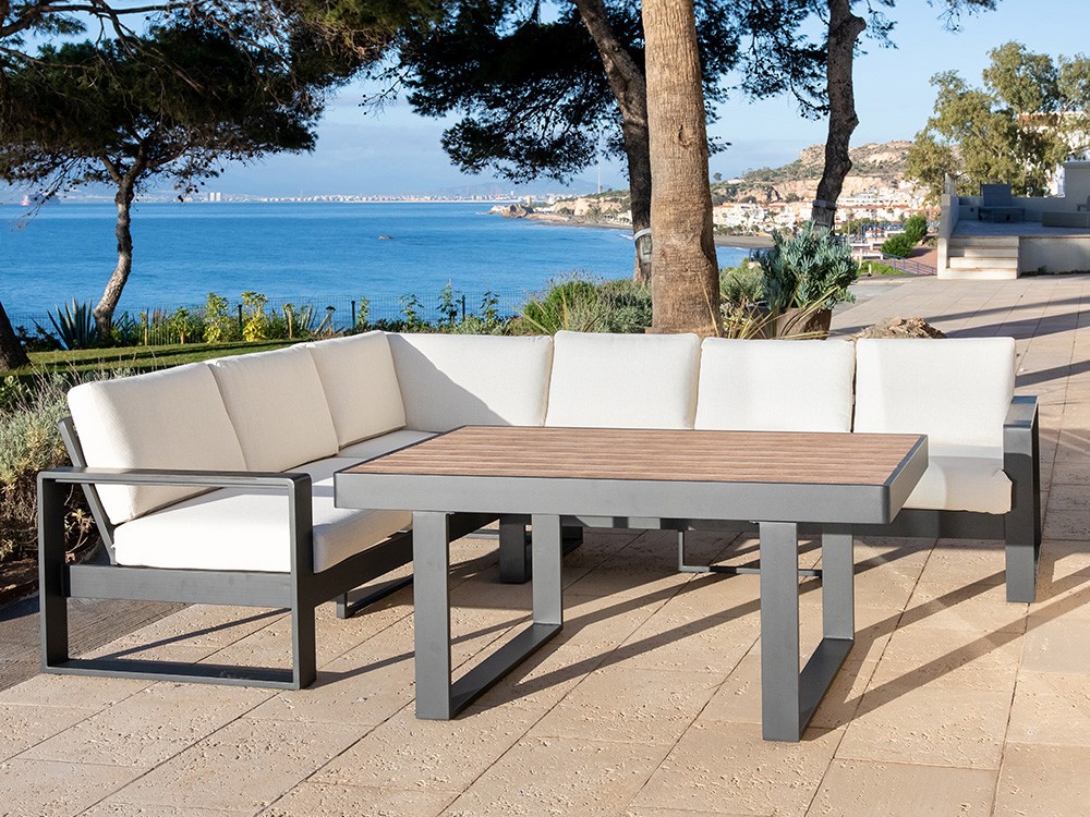 Conjunto de salón exterior Kuba Corner de Majestic Garden - 1