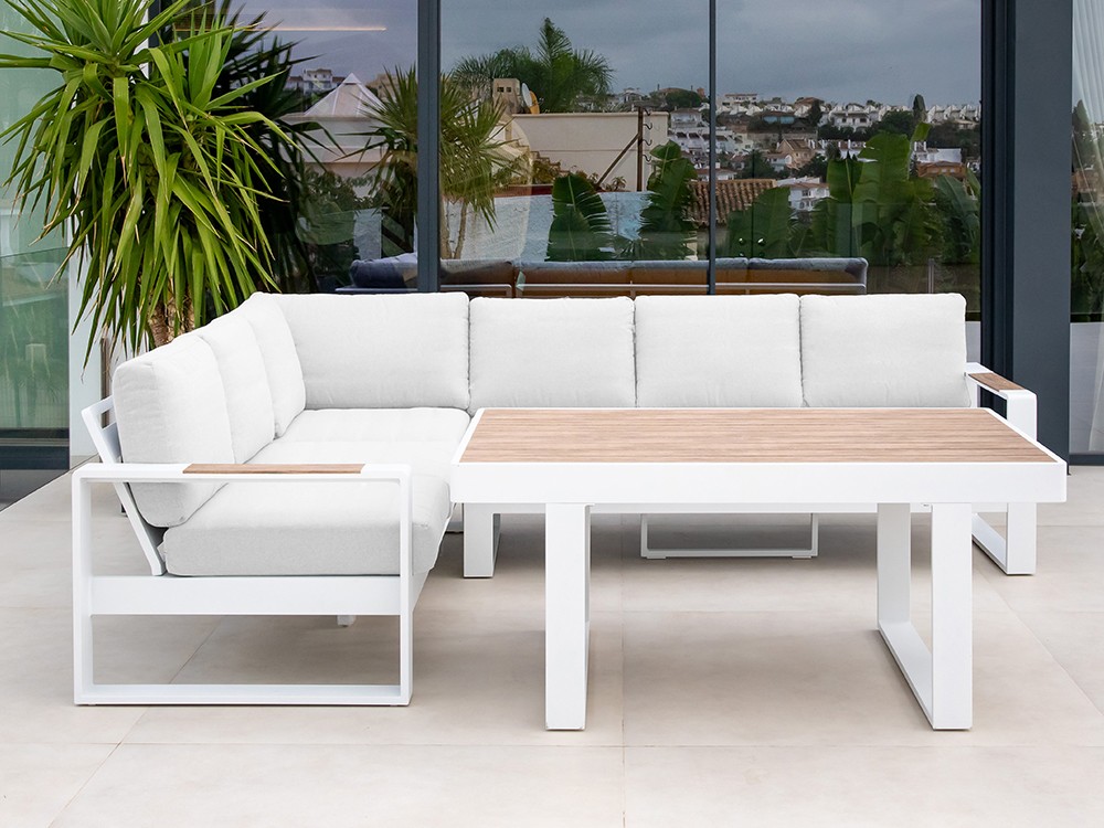 Conjunto de salón exterior Kuba Corner de Majestic Garden - 2