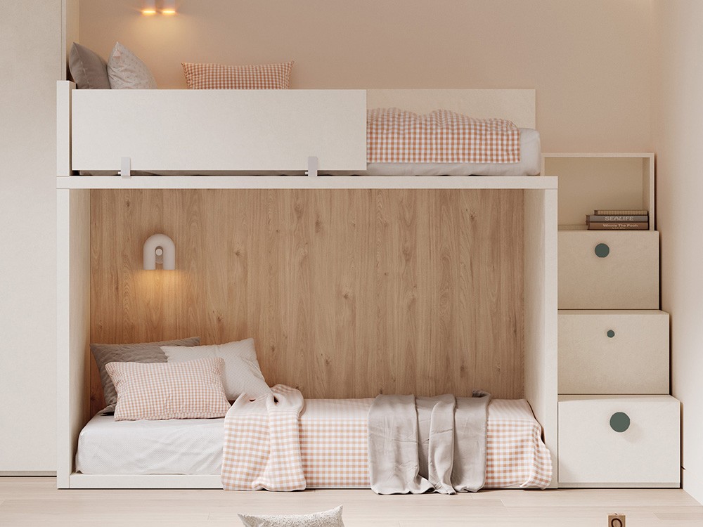 Litera cubo Blanca 13 de Tegar Mobel - 4